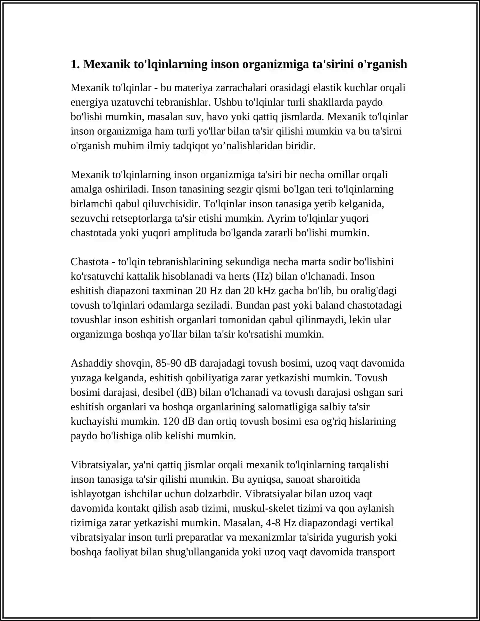 MEXANIK TO`LQINLARNING INSON ORGANIZMIGA TASIRI 3