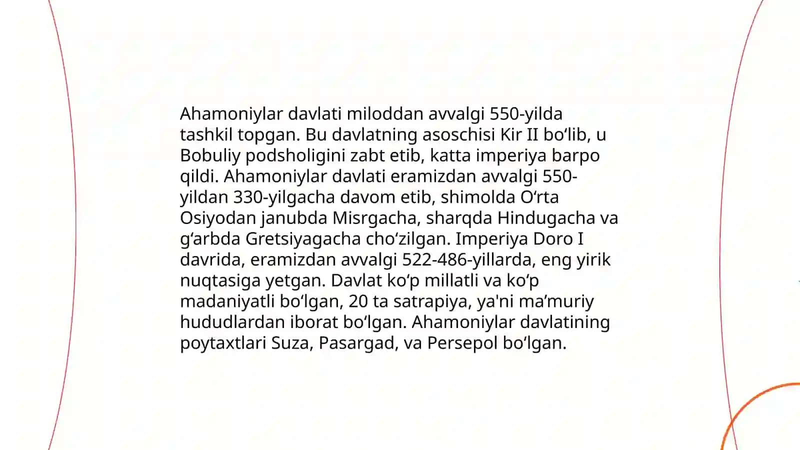Baqtriya Eron Ahamoniylari 3