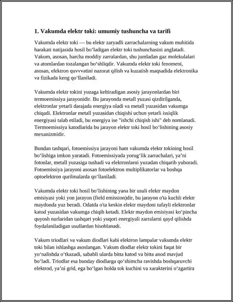 Vakumda elektr toki 3