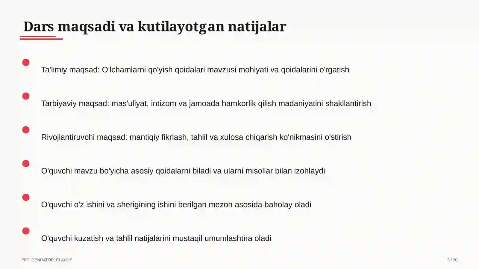 O'lchamlarni qo'yish qoidalari (8-sinf) 3