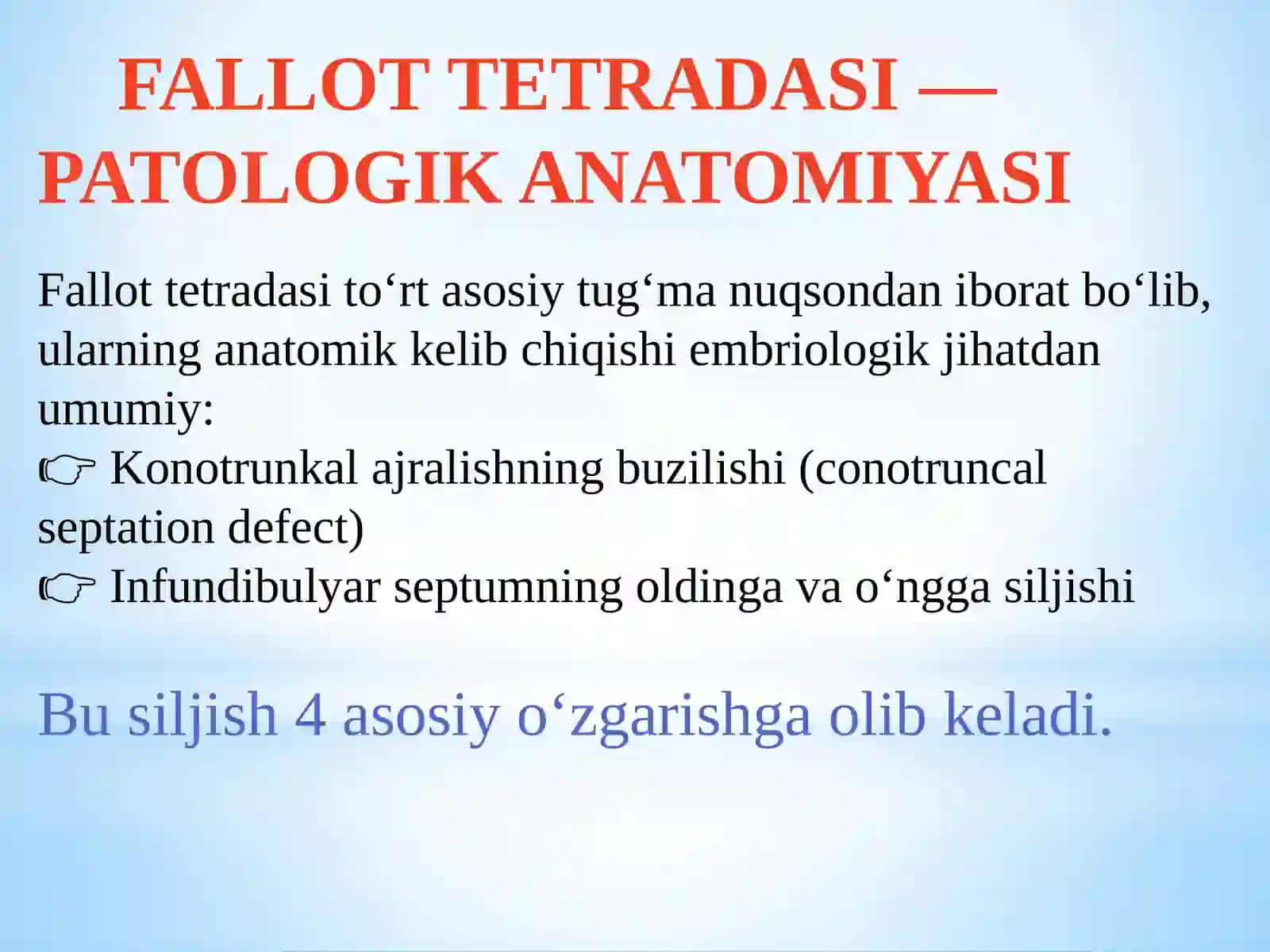Fallot Tetradasi - Patologik Anatomiya 3