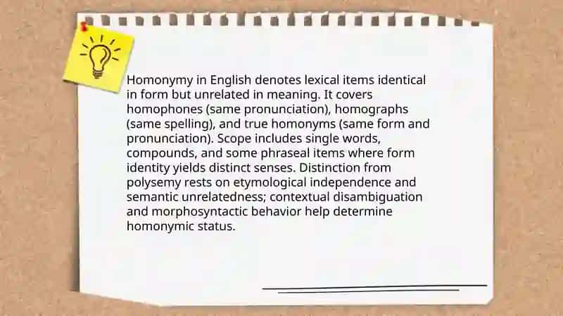 Classification of homonyms and Some peculiarities of lexico-grammatical homonymy 3