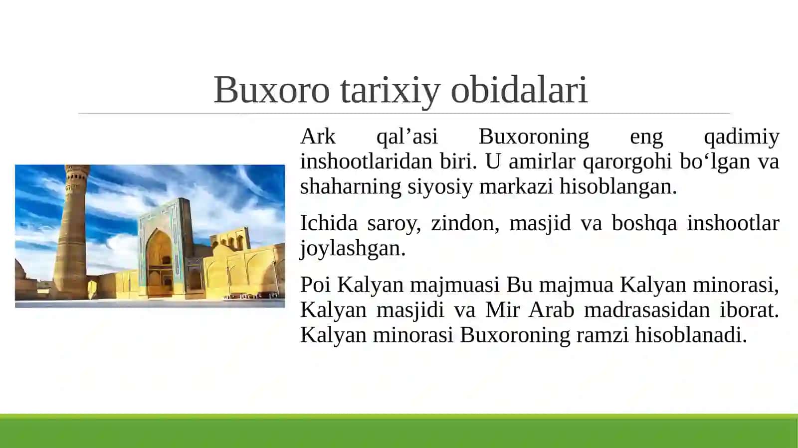 Buxoro san’at obidalari 3
