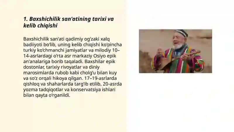 Baxshichilik san'ati 3