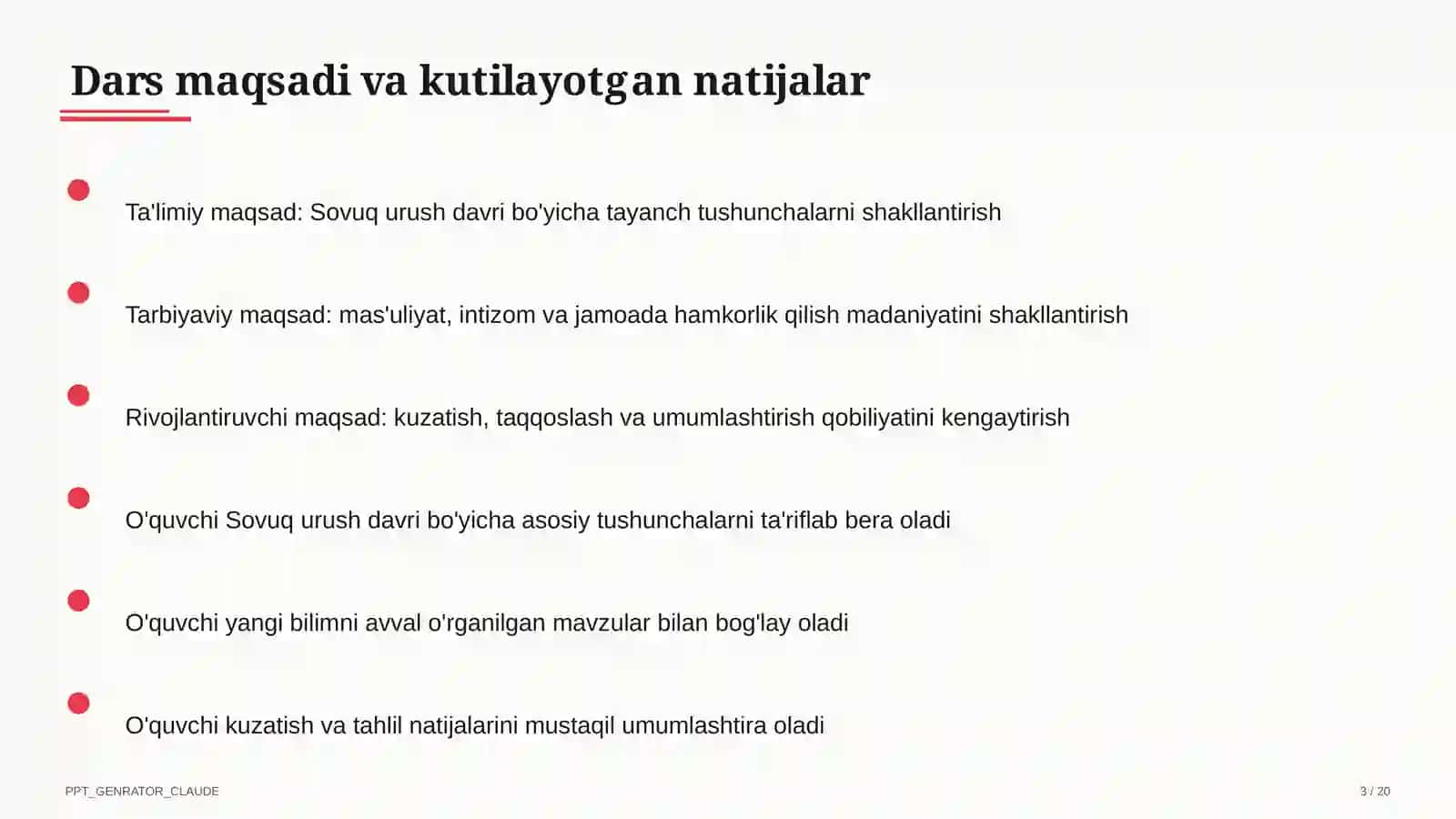 Sovuq urush davri (10-sinf) 3