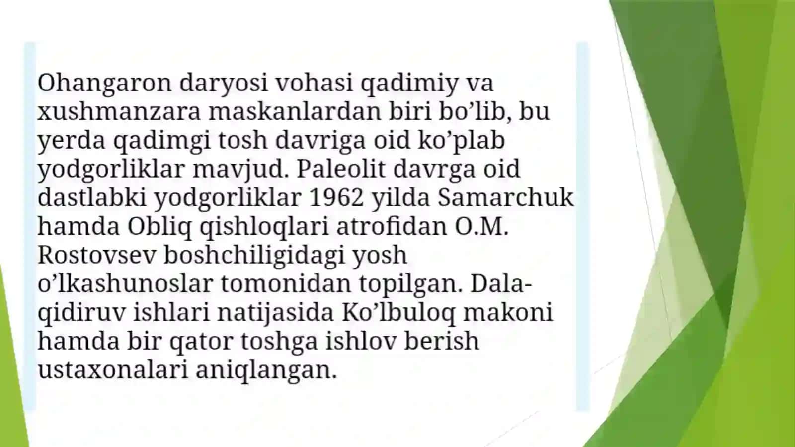 Koʻlbuloq manzilgohi 3