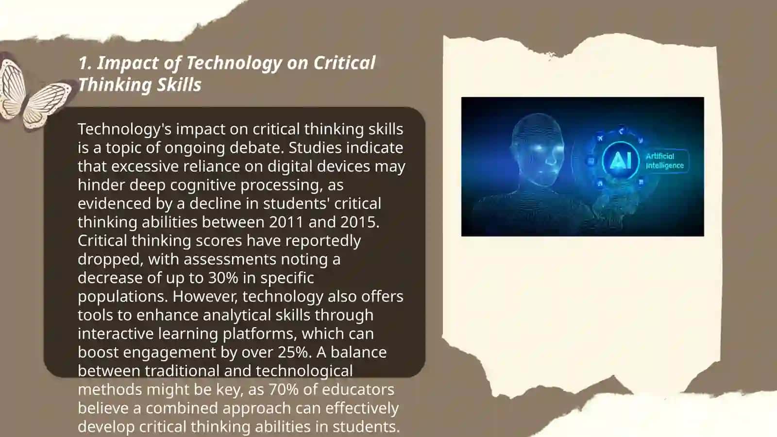 Impact of Technology on Critical Thinking Skills 3