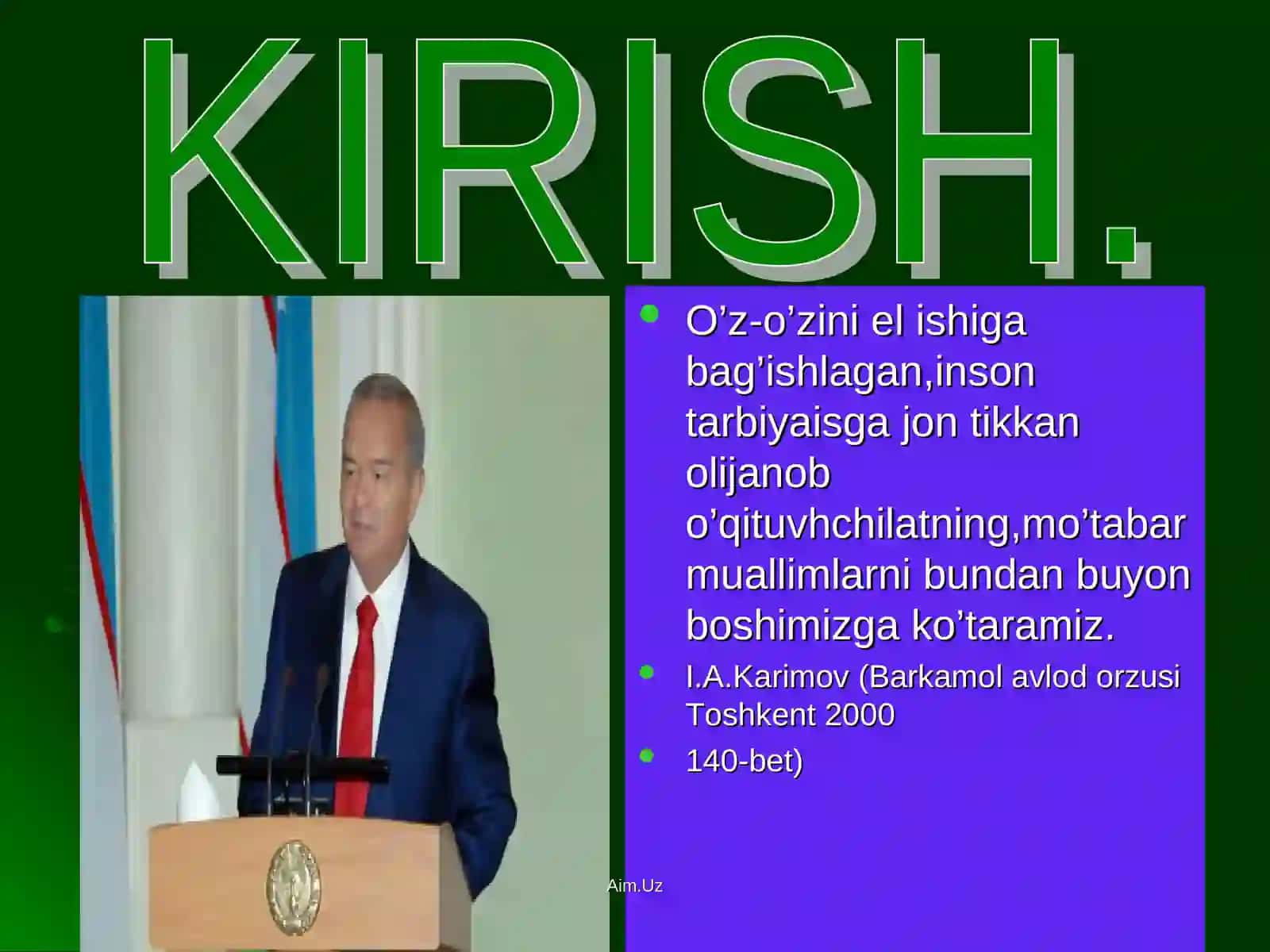 Bolaning ta’lim olish jarayoni va o’quv rejasiga tayyorgarligi 3