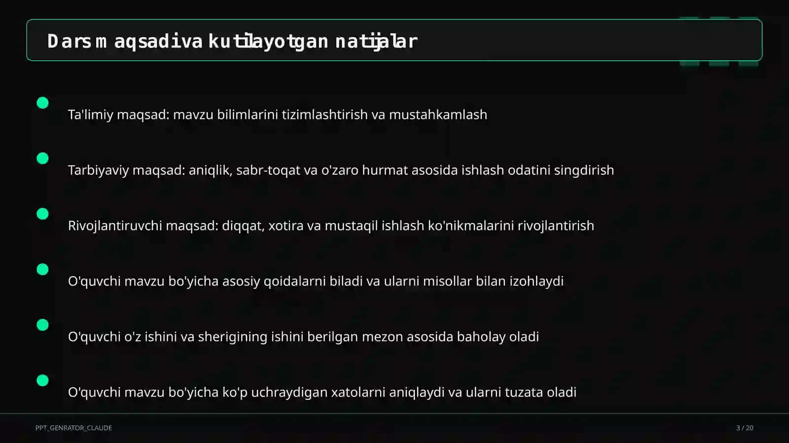 Issiqlik hodisalari: temperatura va ichki energiya (8-sinf) 3