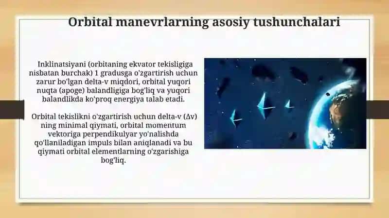 Orbital Tekisliklar va Manevrlar 3