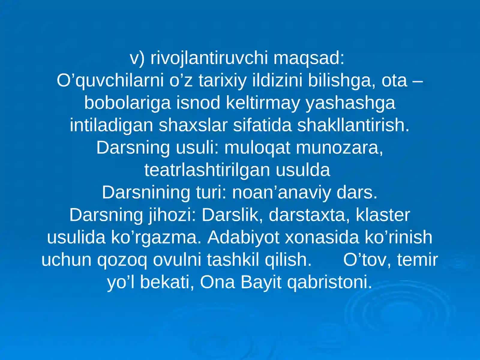 Adabiyotda inson ruhiyatining muqaddasligi. Ch. Aytmatovning “Asrga tatigulik kun” asari asosida 3
