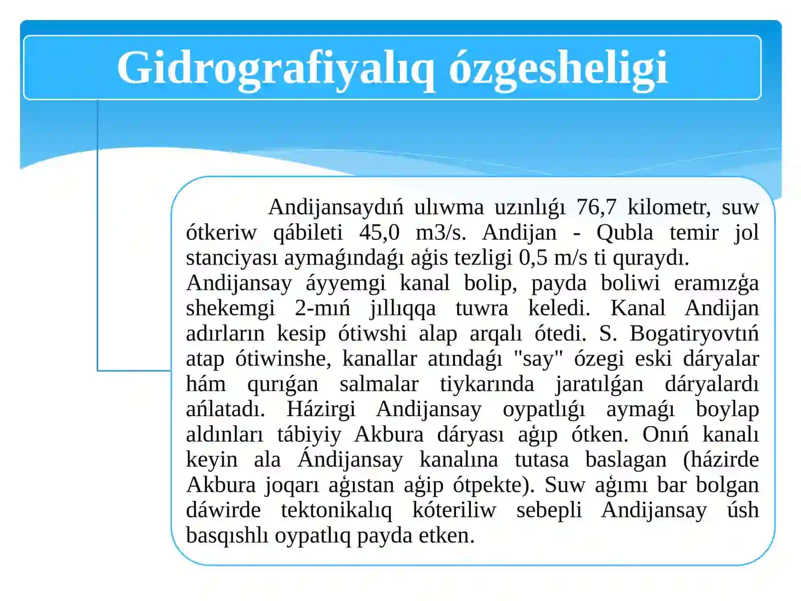 Sanitariyalıq qorǵaw hám suw xojalıǵı kompleksindegi mashqalalar 3
