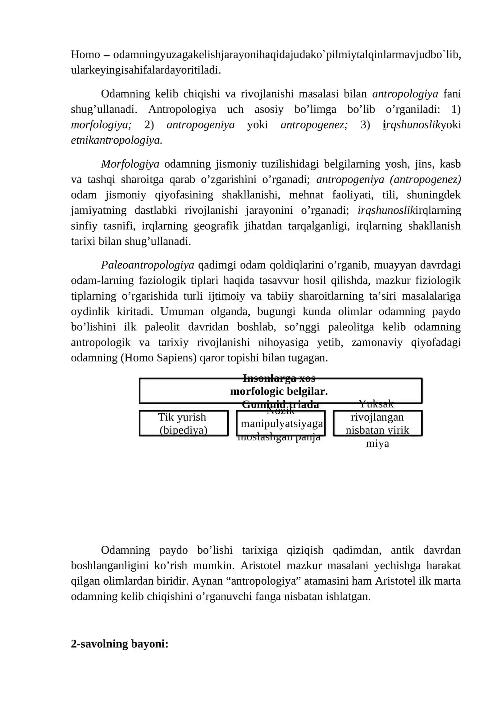 ANTROPOGЕN DAVRI 3