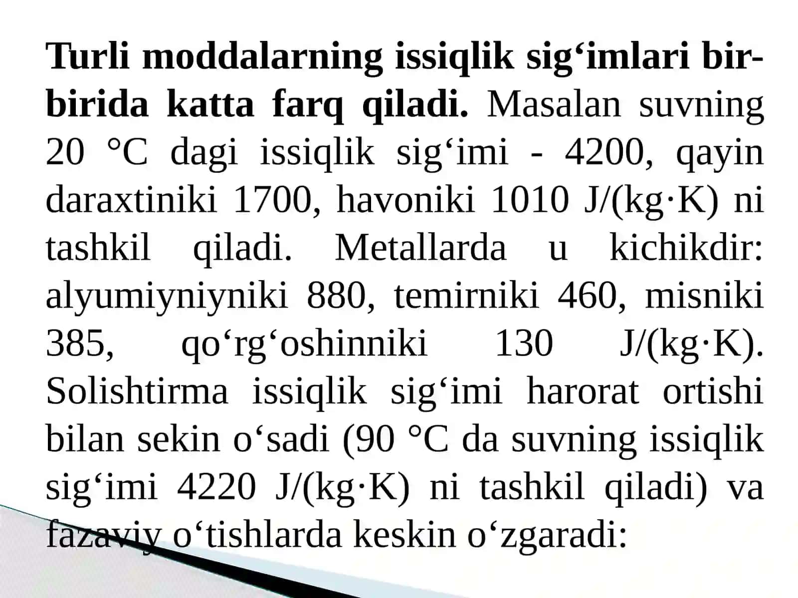 MODDIYVA ISSIQLIK BALANSI 3