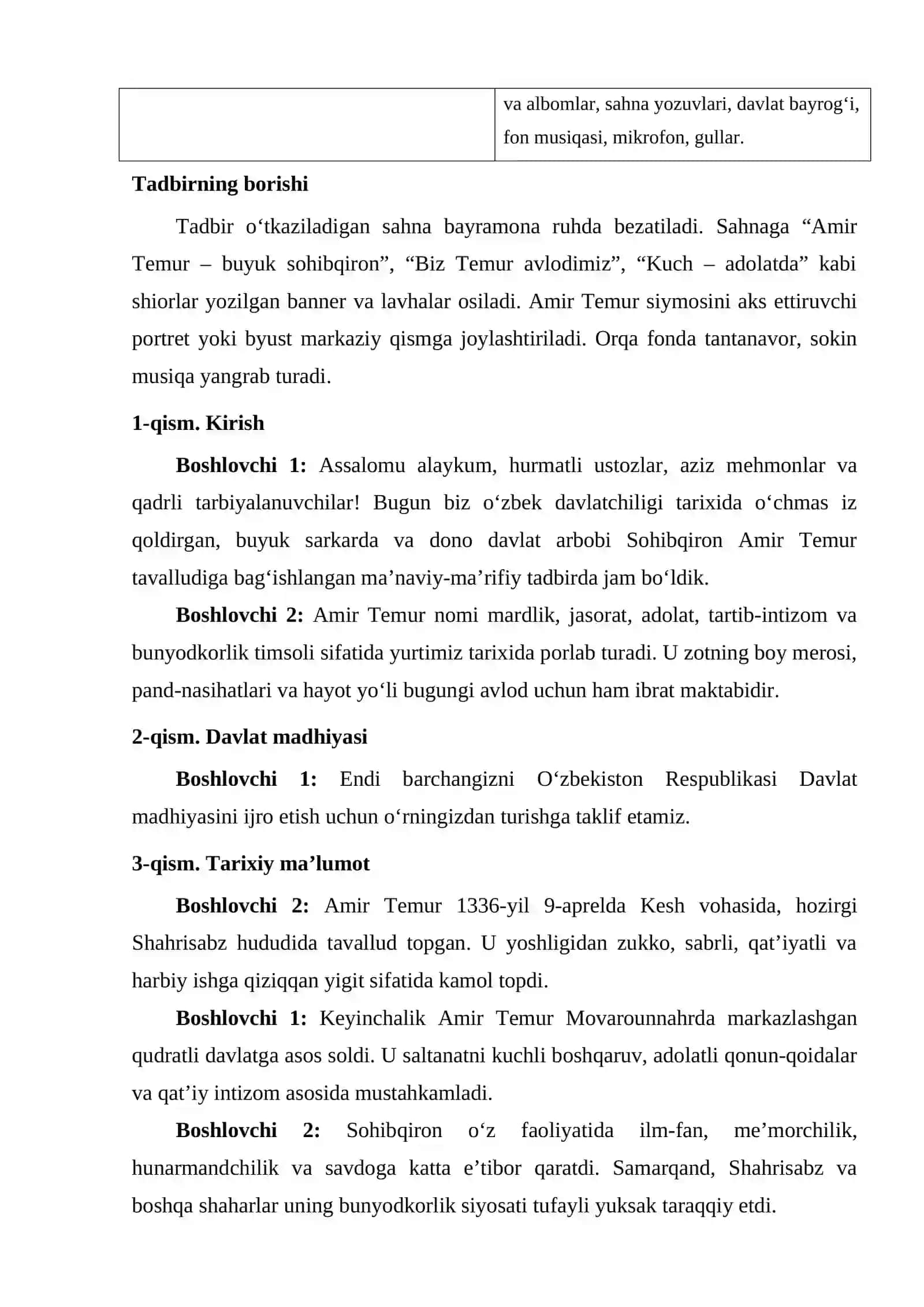 Sohibqiron Amir Temur 3