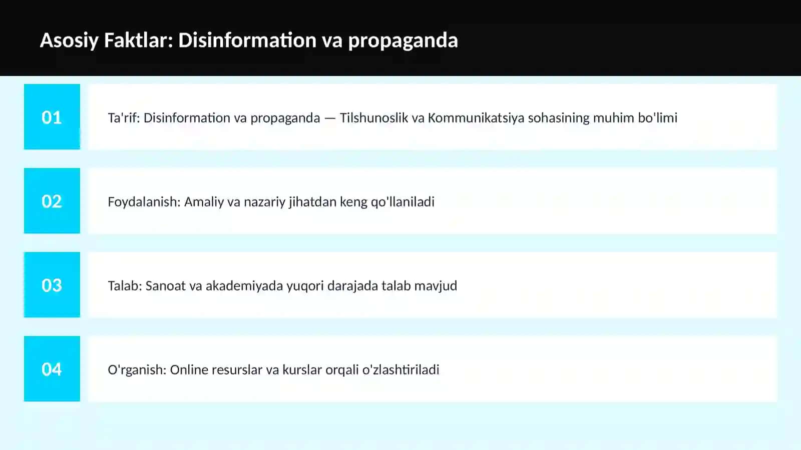 Disinformation va propaganda 3