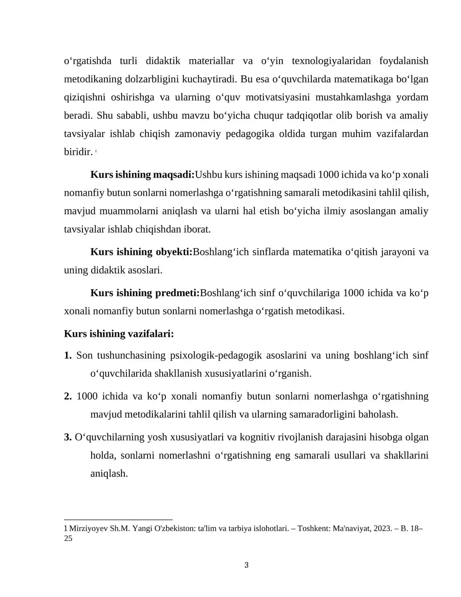KO'P XONALI NOMANFIY BUTUN SONLARNI NOMERLASHGA O'RGATISH METODIKASI 3