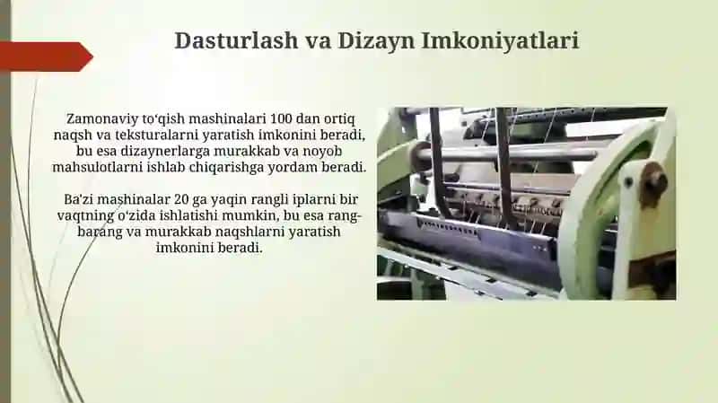 Zamonaviy trikataj mashinalari 3