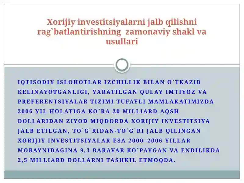 Kichik biznesni moliyalashtirishning o'ziga xos xususiyatlari 3