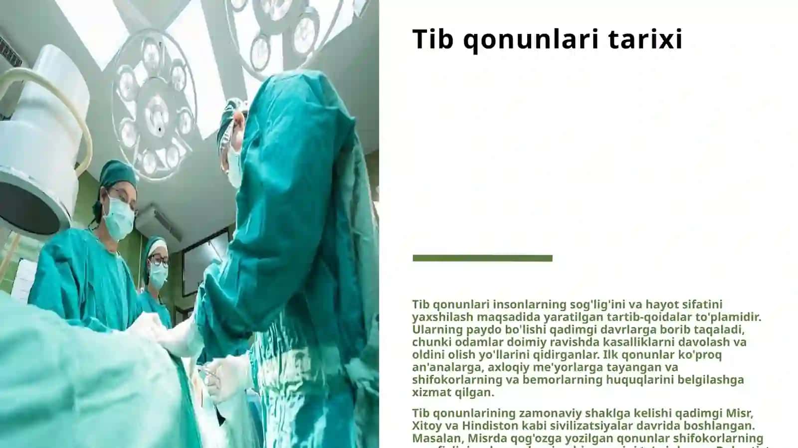 TIB QONUNLARI 3