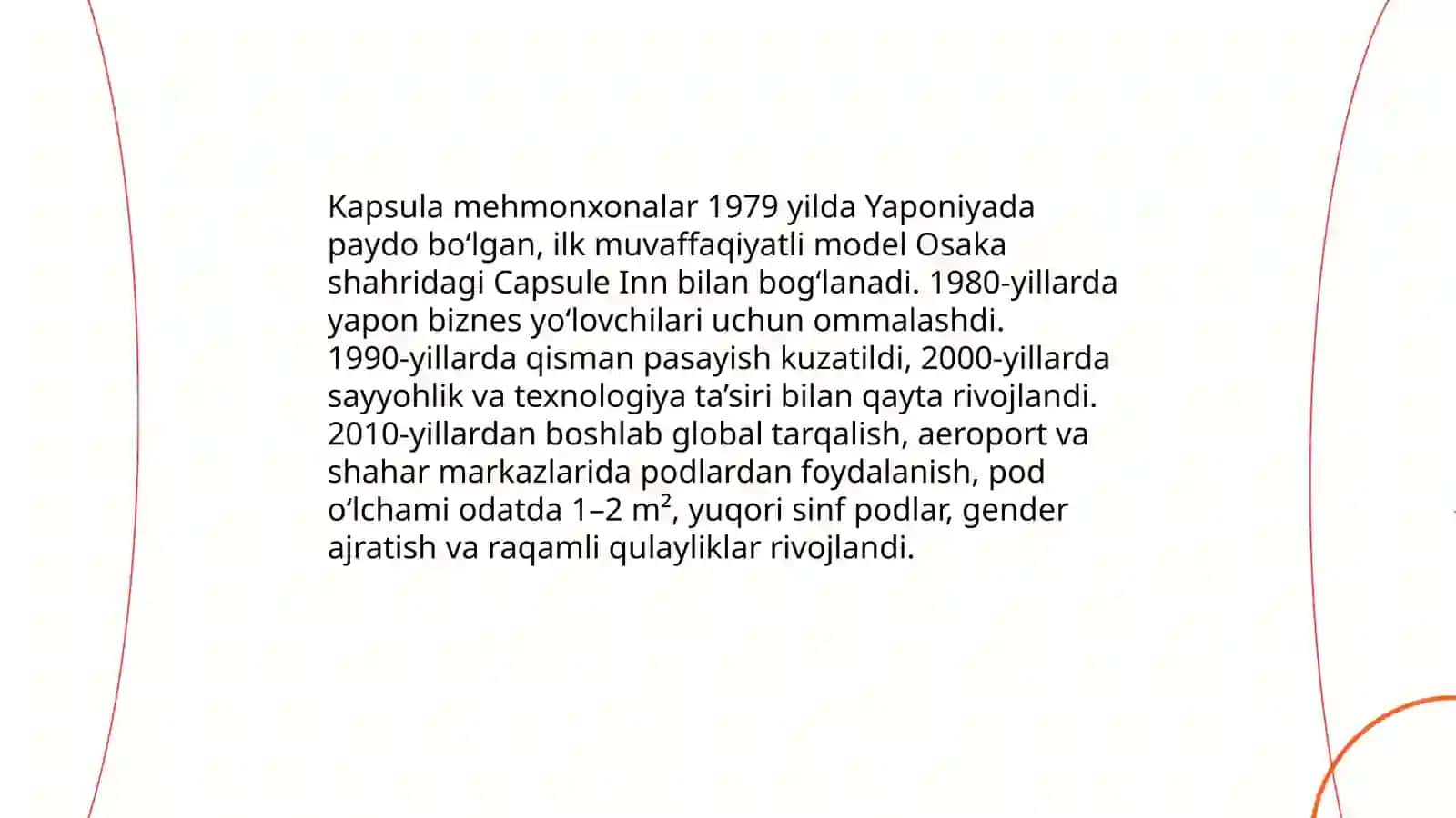 Kapsula mexmonxona va butilka mexmonxonalar 3