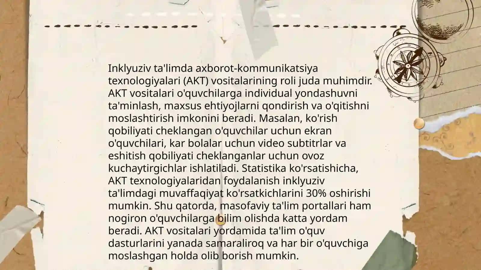 Inklyuziv ta'limda AKT vositalarining roli 3