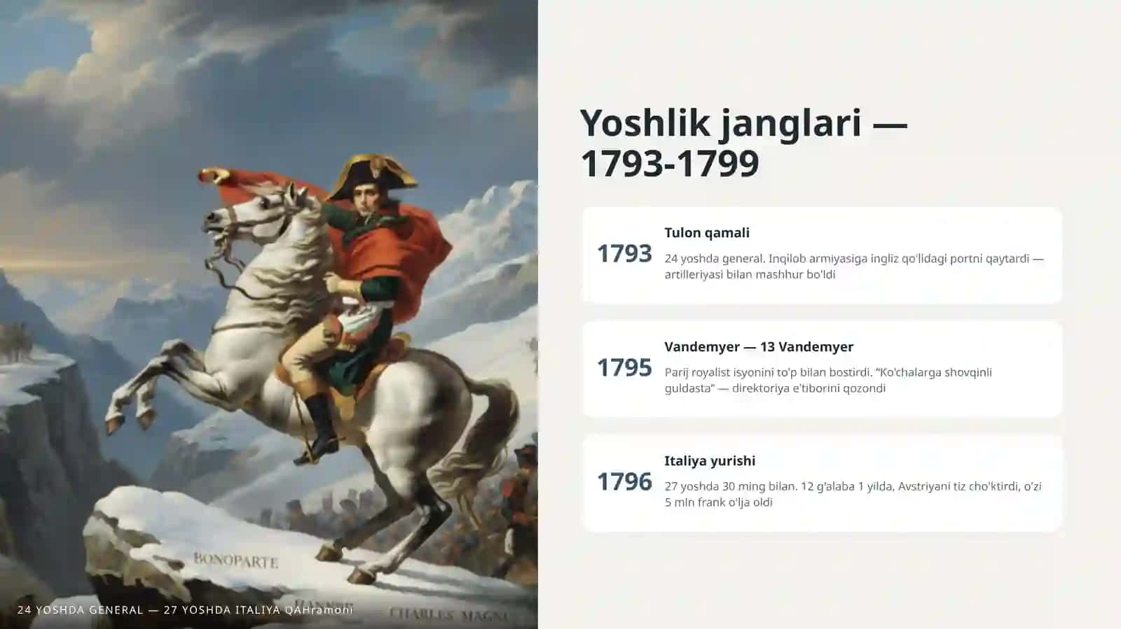 Napoleon Bonapart 1769-1821 60 Jang, Imperator, Vaterloo 3