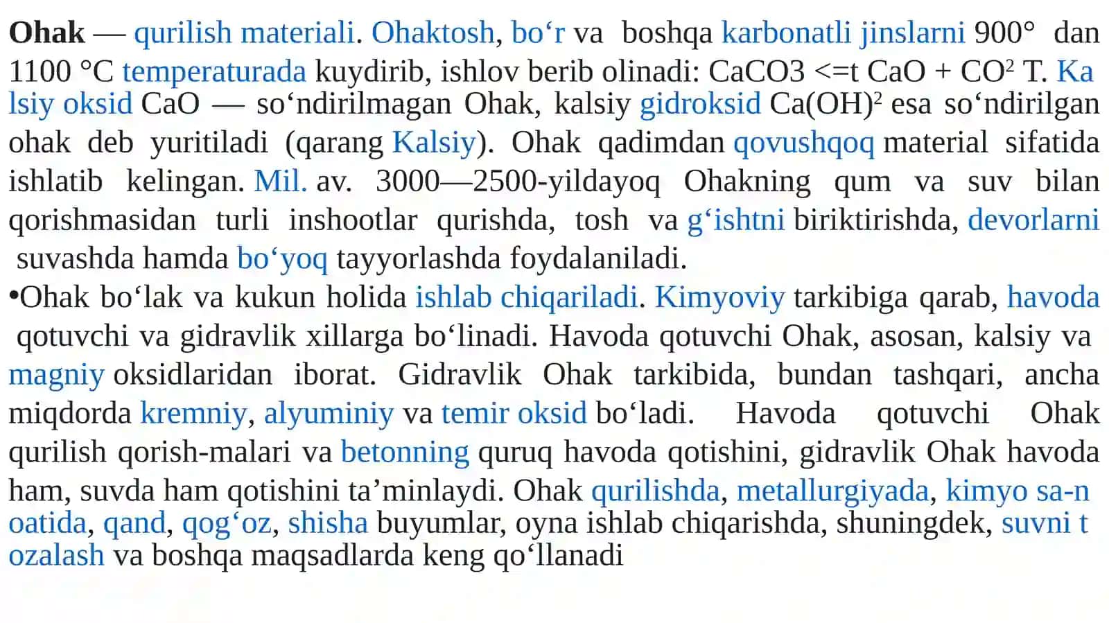 Ohak ishlab chiqarish 3