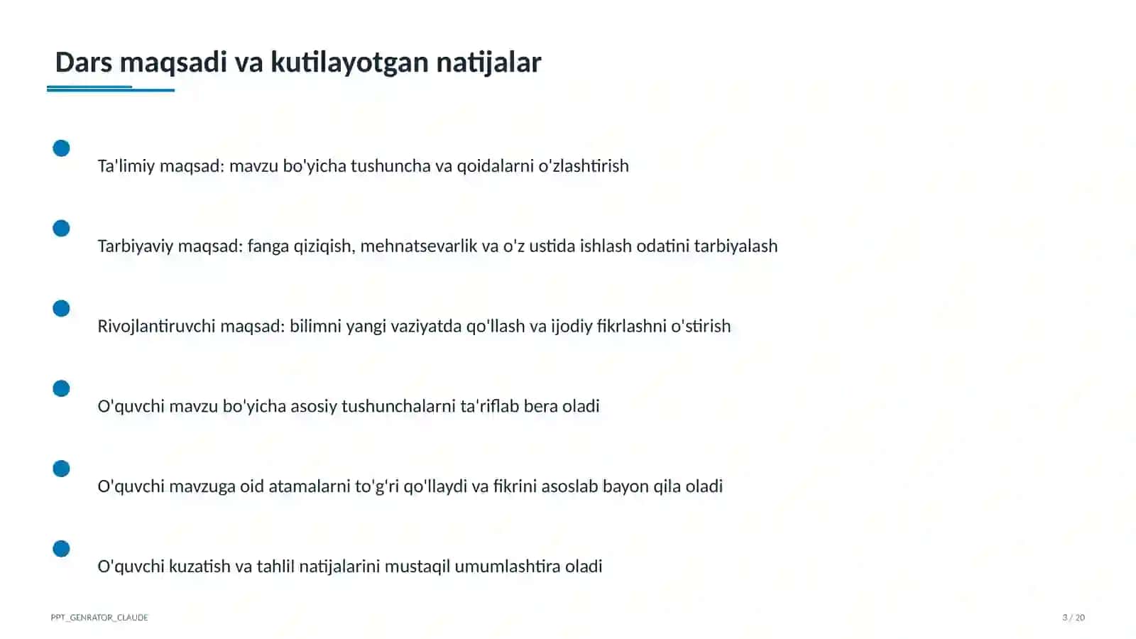 Sonli tengsizliklar va ularning xossalari (8-sinf) 3