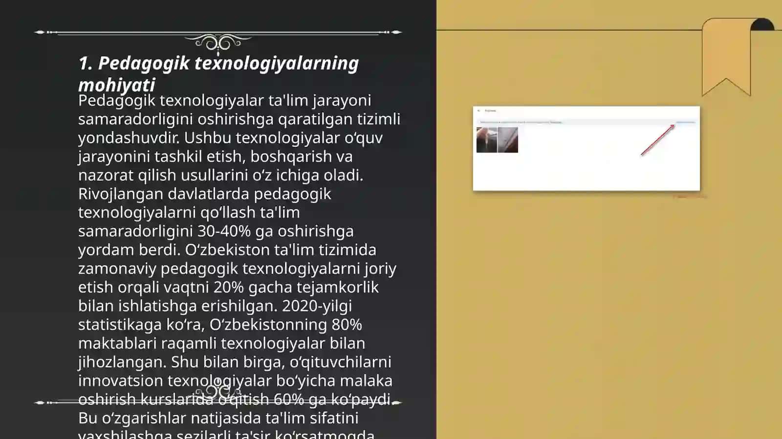 Pedagogik texnologiyalarini tadbiqiy asoslari 3