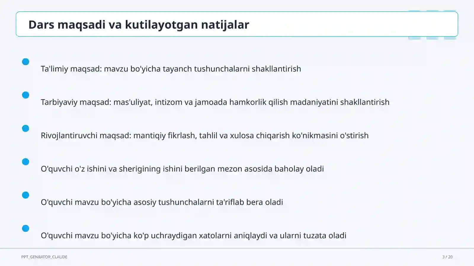 Matematika (1–4) — o'quvchilar uchun 3