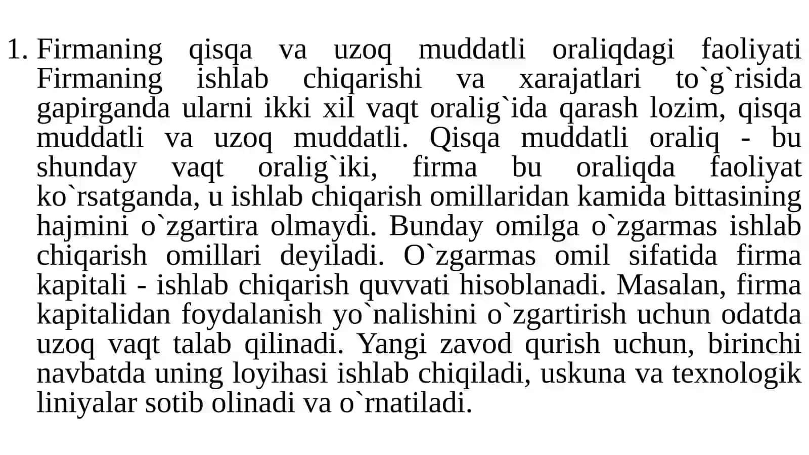 ISHLAB CHIQARISH HARAJATLARI 3