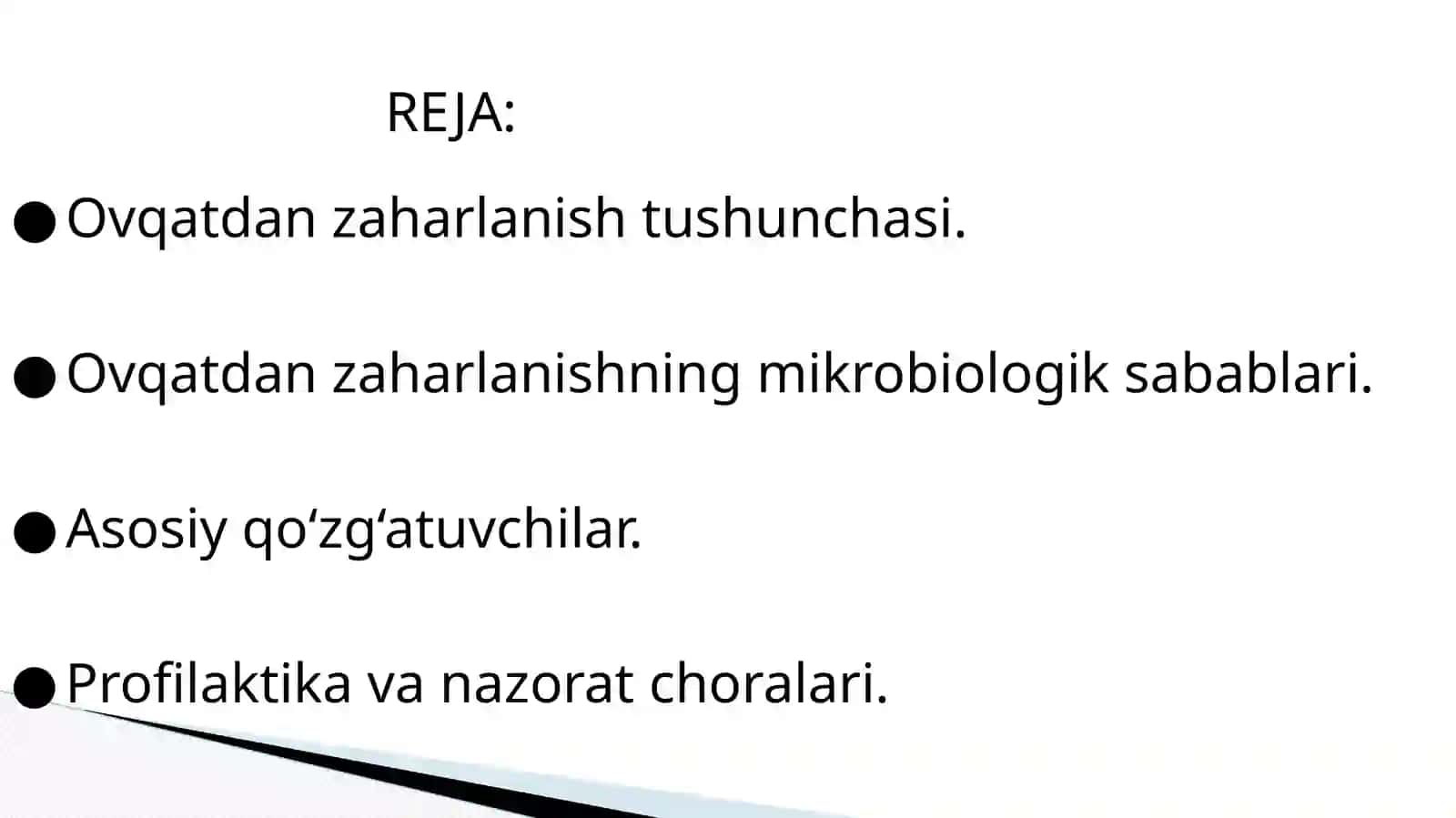 Ovqatdan zaharlanishni keltirib chiqaruvchi mikroorganizmlar qo‘zg‘atuvchilari: protey, stafilokokk va boshqa infeksiyalar va ularni laboratoriya tashxisi 3