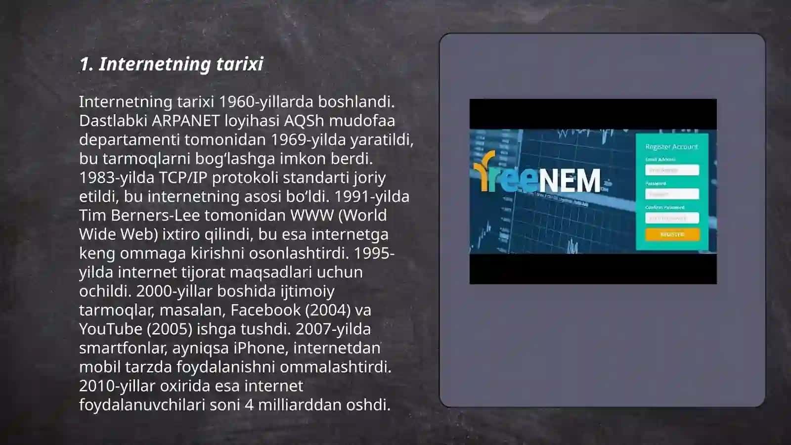 Internetda ishlash 3