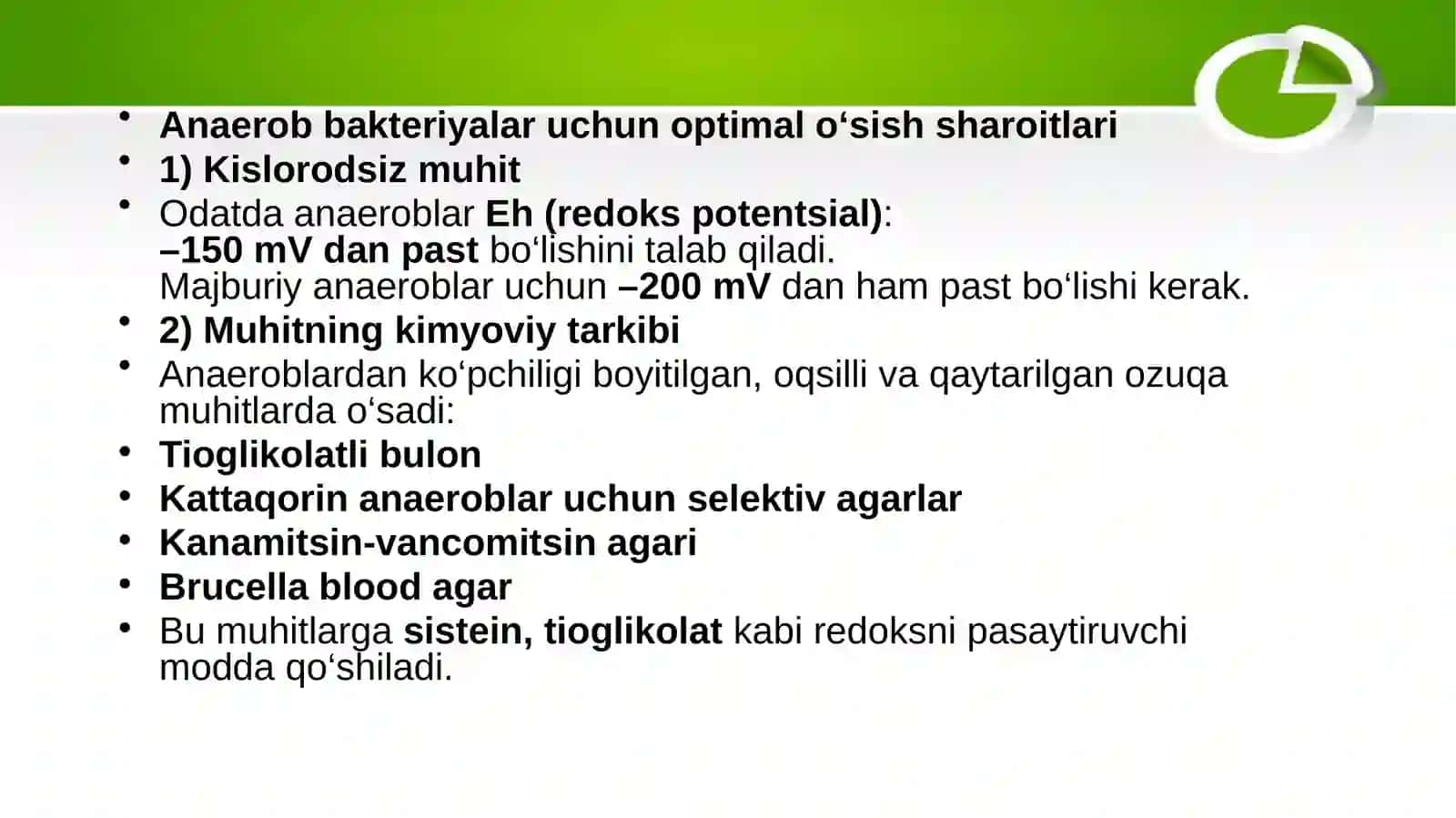 Anaerob bakteriyalarni sof kulturasini aniqlash 3