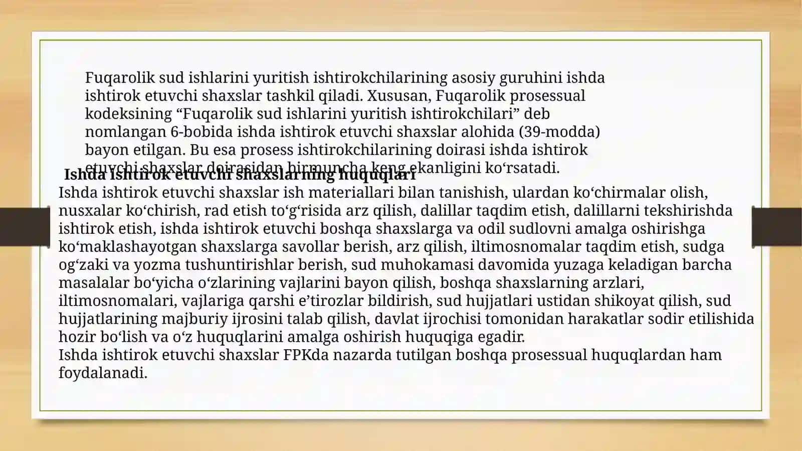 Fuqarolik  sud  ishlarini  yuritish  ishtirokchilari 3