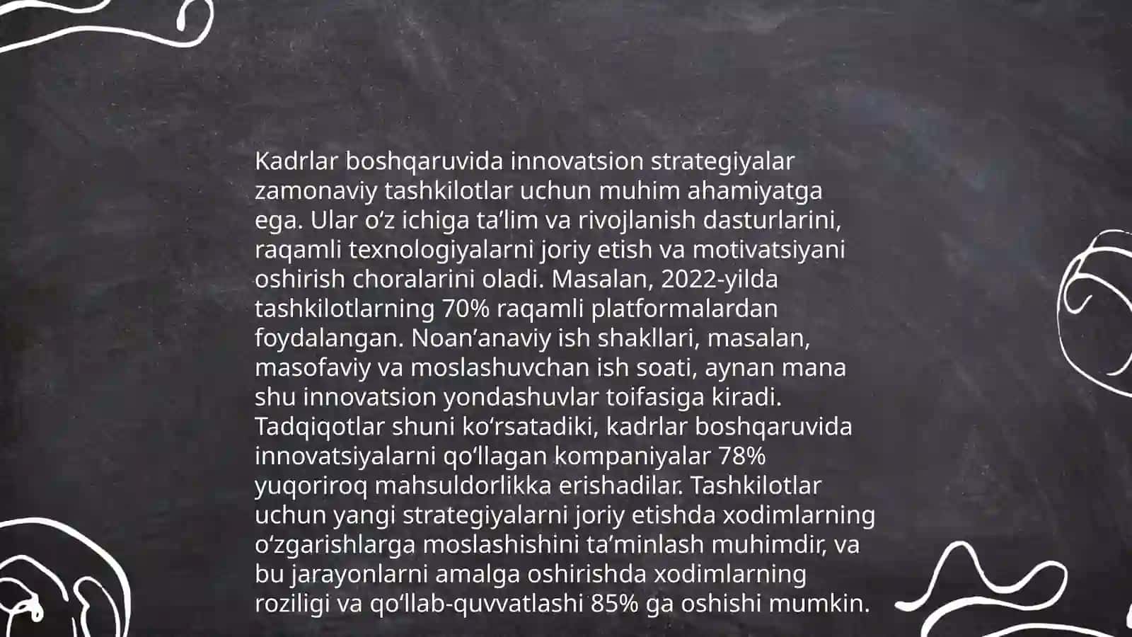 Inson resurslarini boshqarishda inavatsiya 3