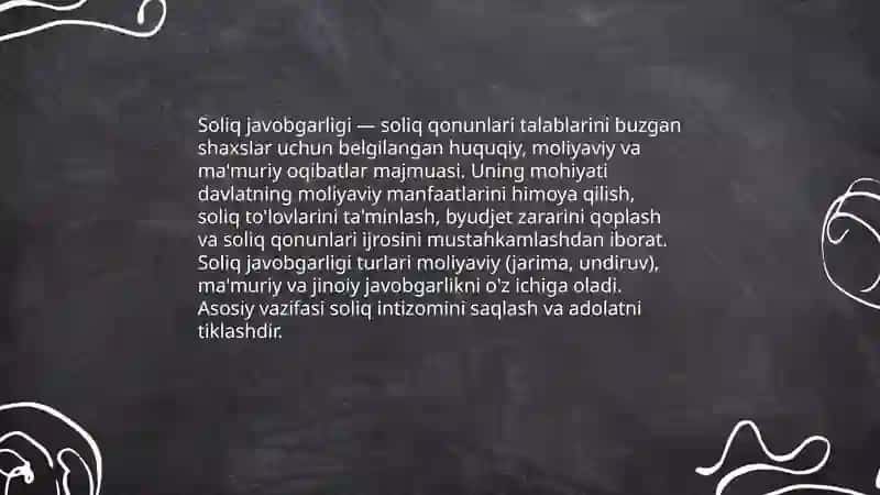 Soliq javobgarligi 3