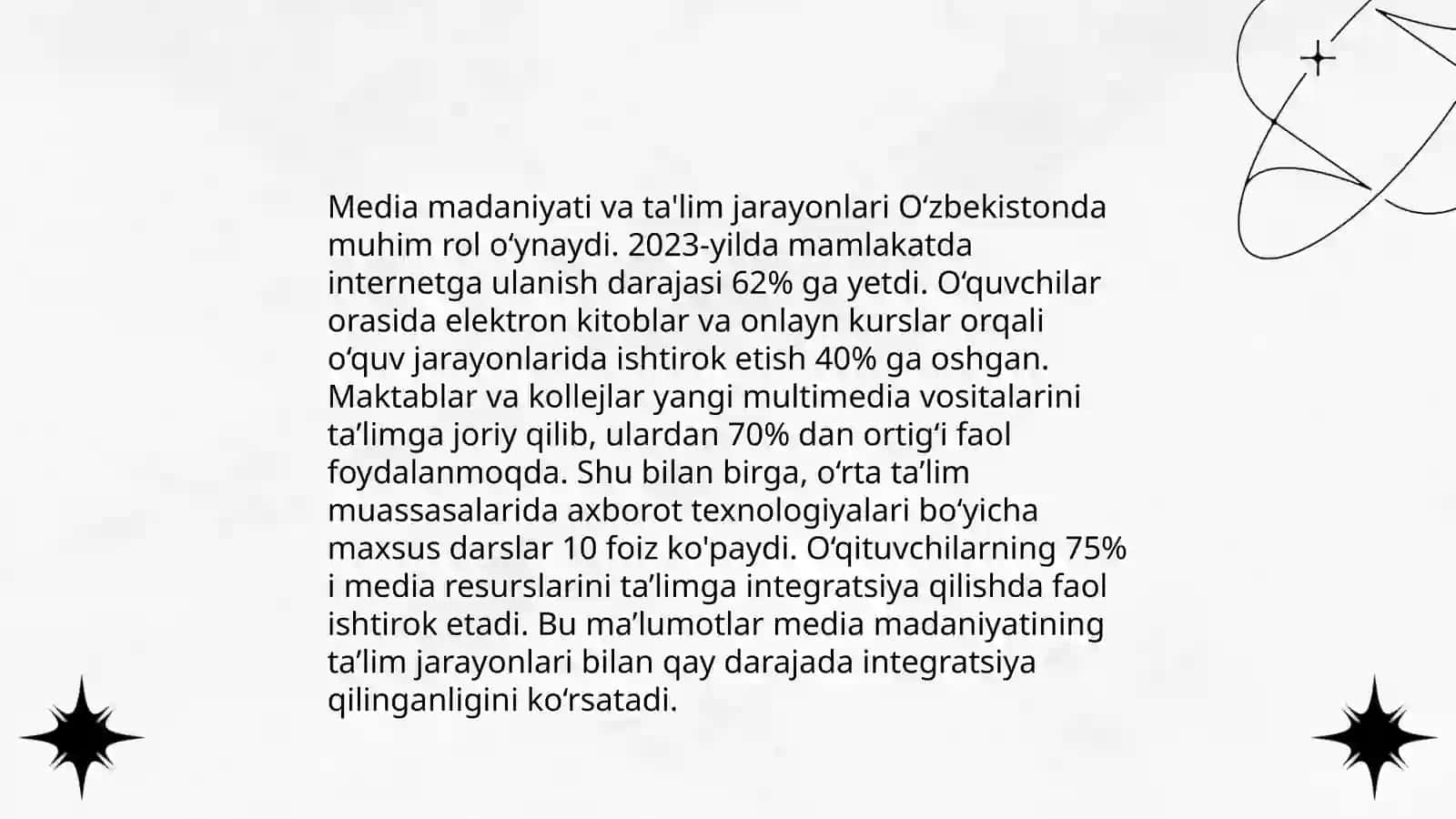 Media madaniyati va innovatsion pedagogik texnalogiyalar 3