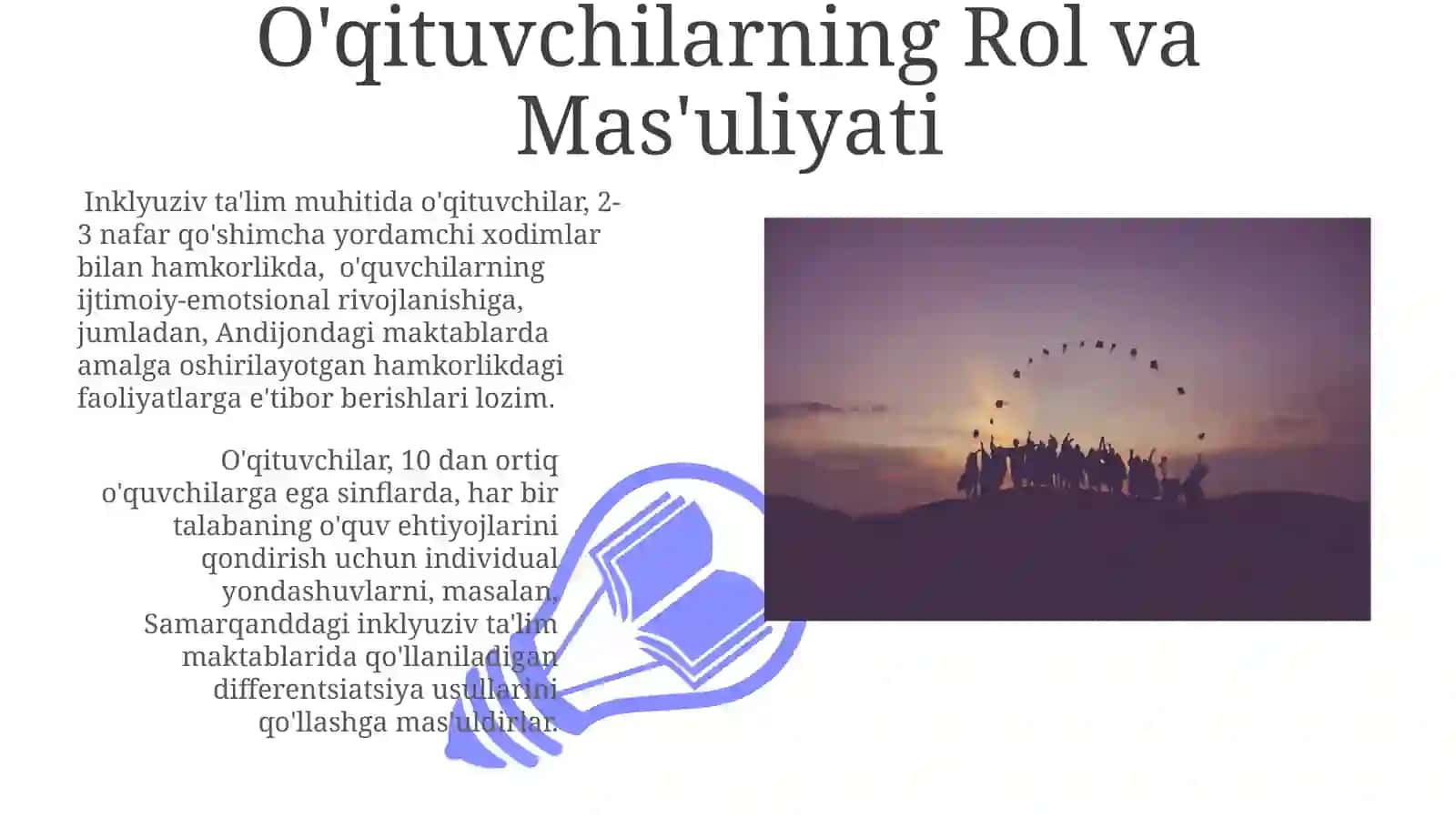 Inklyuziv ta'limning maqsadlari va vazifalari haqida 3