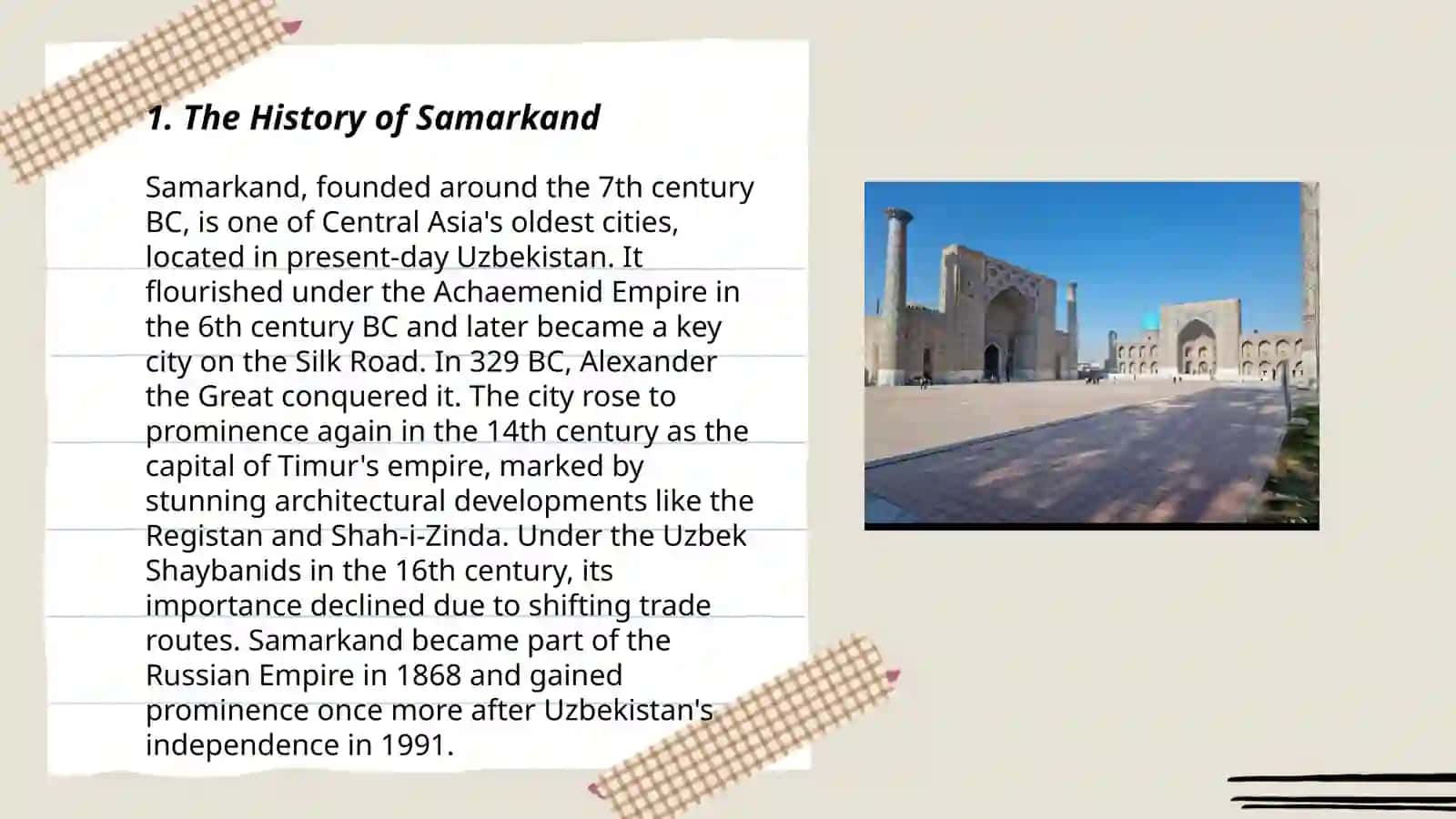 Samarkand History 3