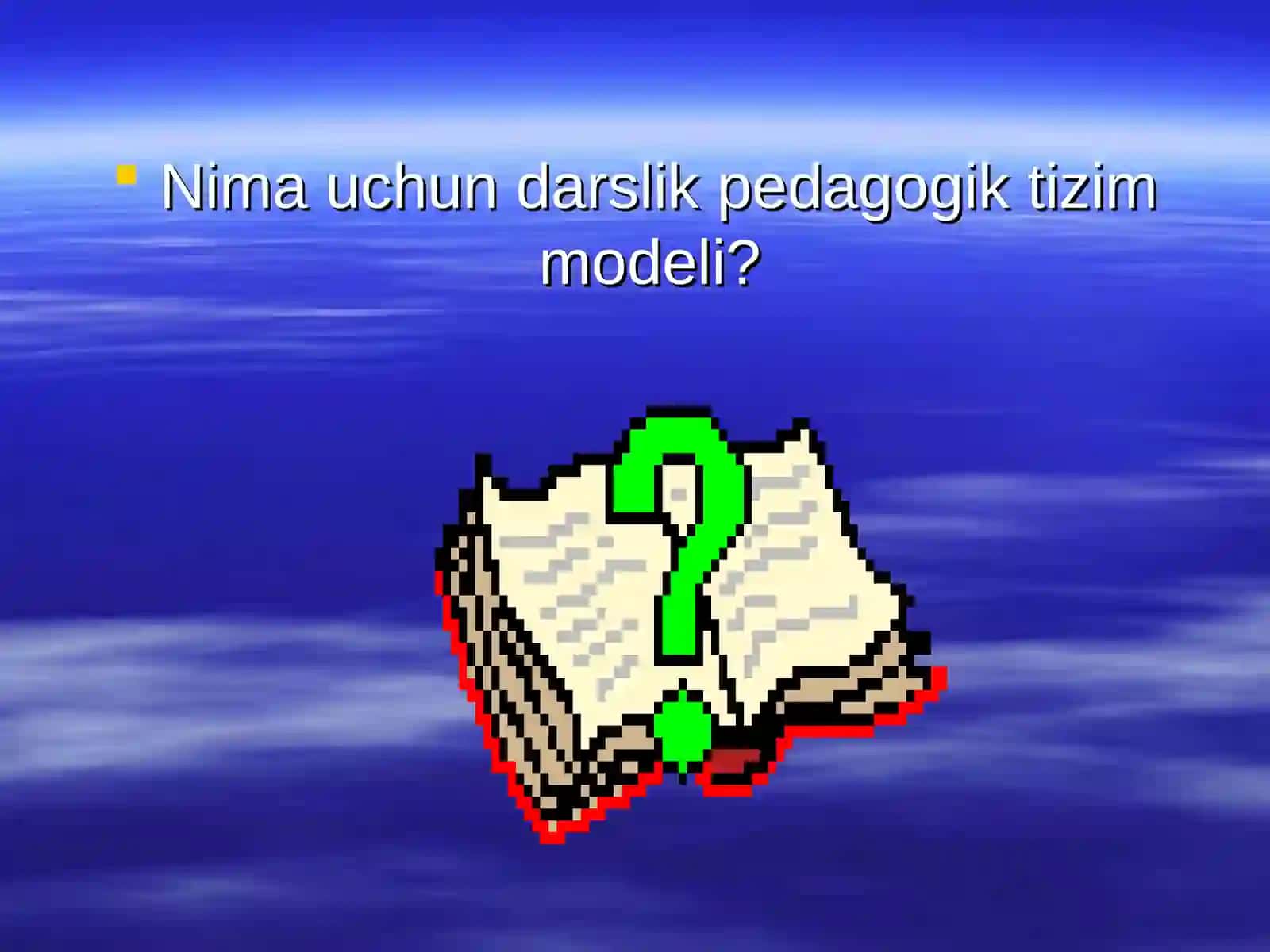 Pedagogika fanlarini o’qitishda darslik bilan ishlash texnologiyasi 3
