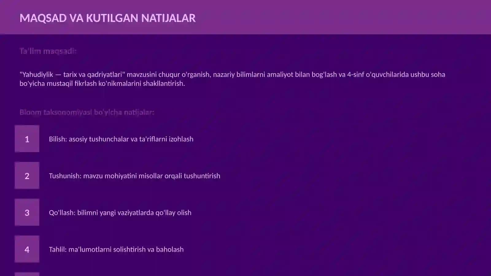 Yahudiylik — tarix va qadriyatlari 3
