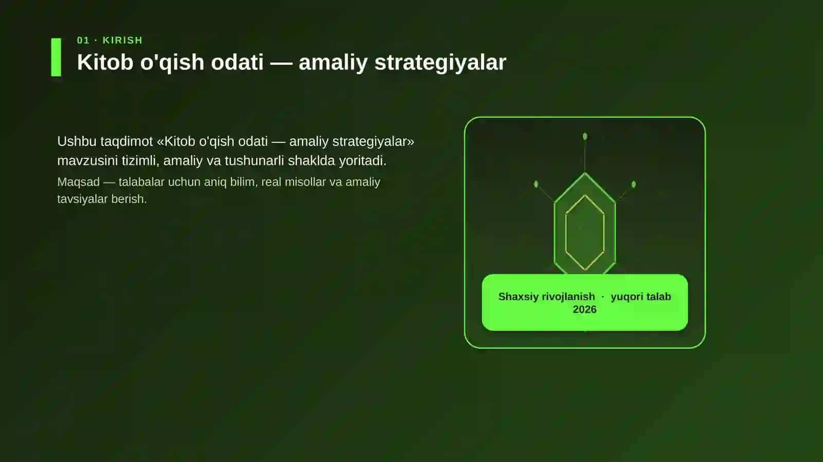 Kitob o'qish odati — amaliy strategiyalar 3