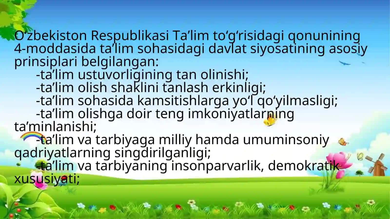 O‘zbekiston Respublikasida ta’lim tizimini rivojlantirishning kontseptual asoslari 3