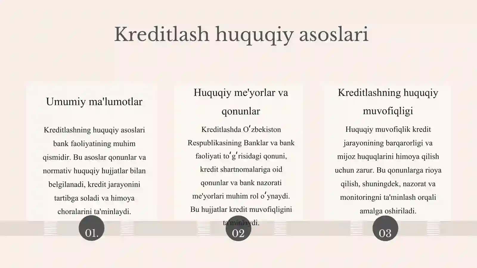 Kreditlashning huquqiy asoslari 3