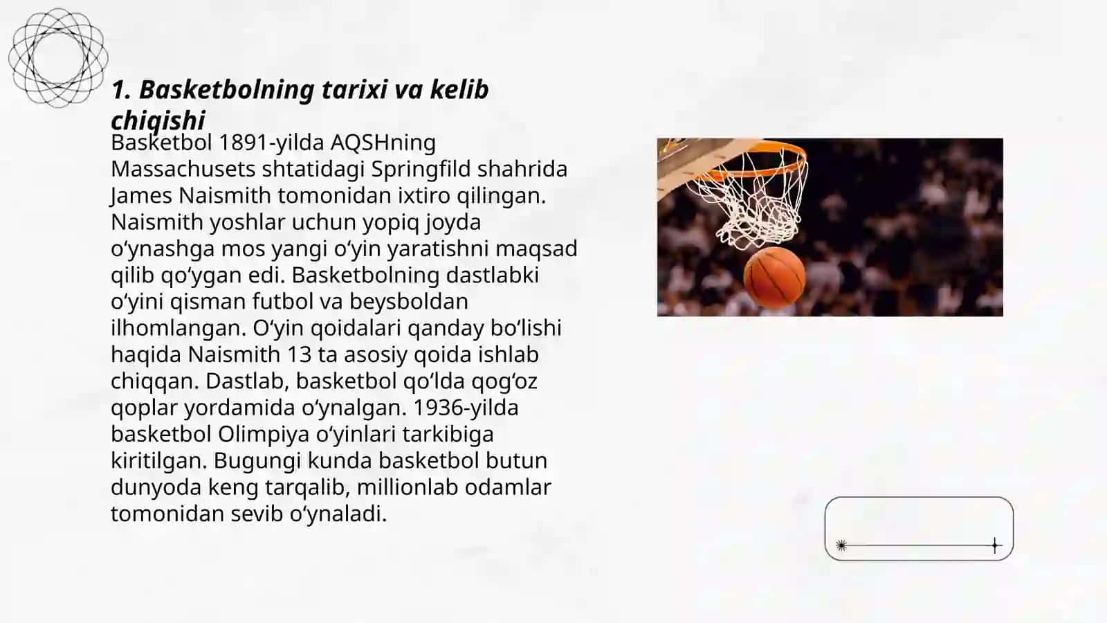 Basketbol va uning tarixi 3