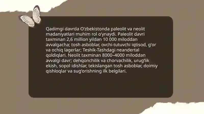 Oʻzbekiston tarixi 3