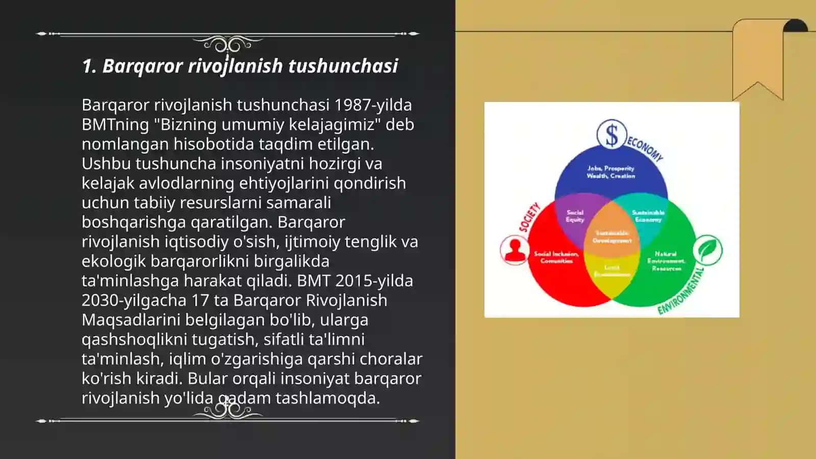 Barqaror rivojlanish uchun ta'limi va tarbiya 3