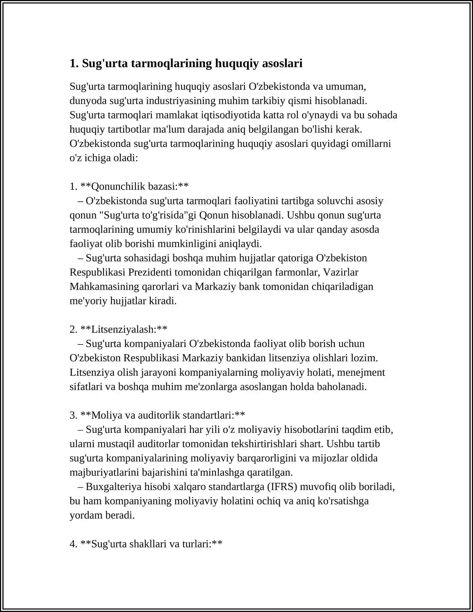O’ZBEKISTONDA SUG’URTA TARMOQLARI VA ULARNI SAMARALI TASHKIL ETISH YO’LLARI 3